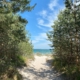 Der Weg zum Strand in Glowe