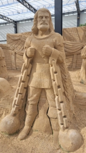 Sandskulpturen Ausstellung in Prora auf Rügen