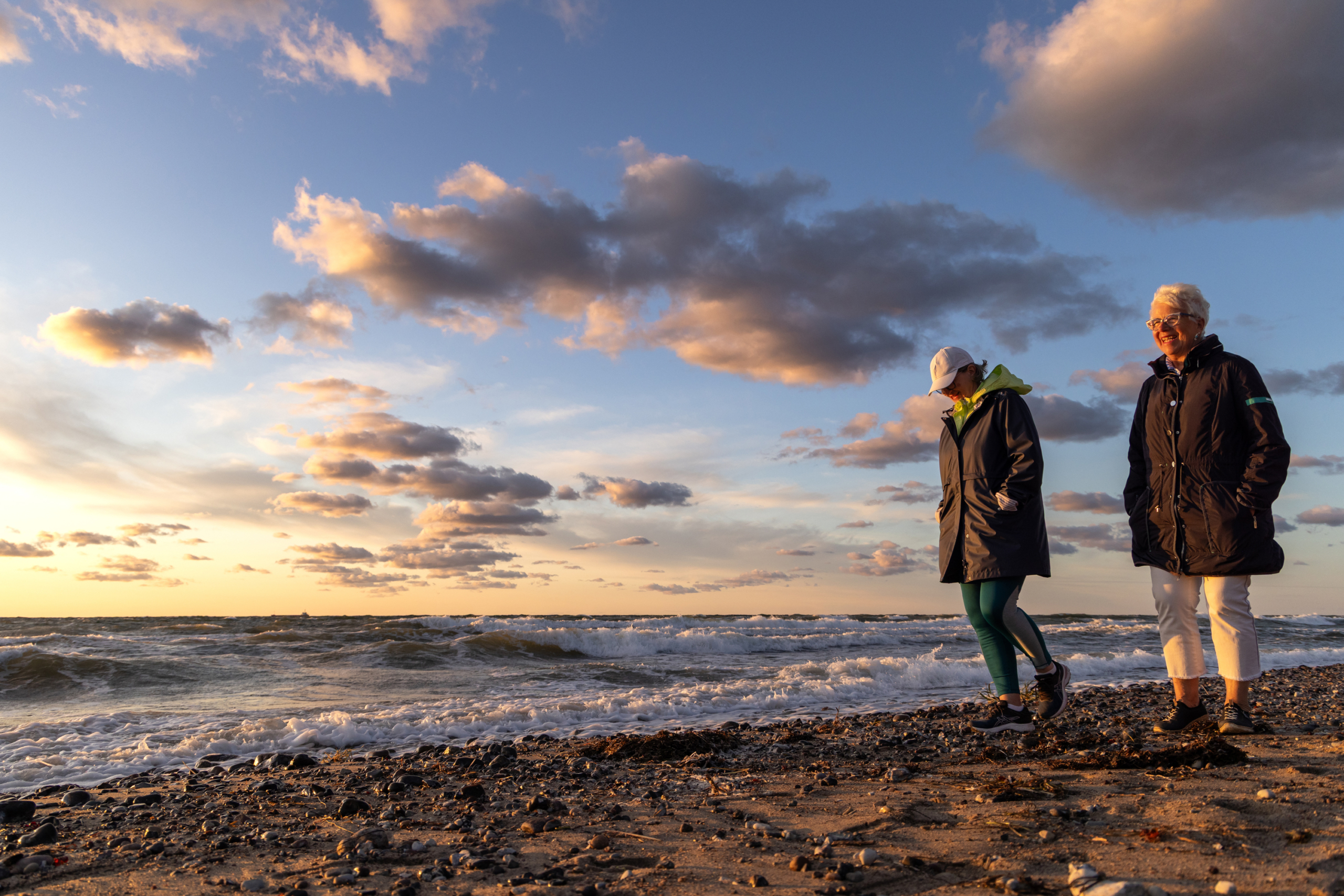 Abendsonne an der Ostsee